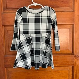 Girls plaid dress